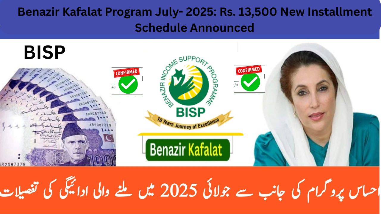 Benazir Kafalat Program New Installment