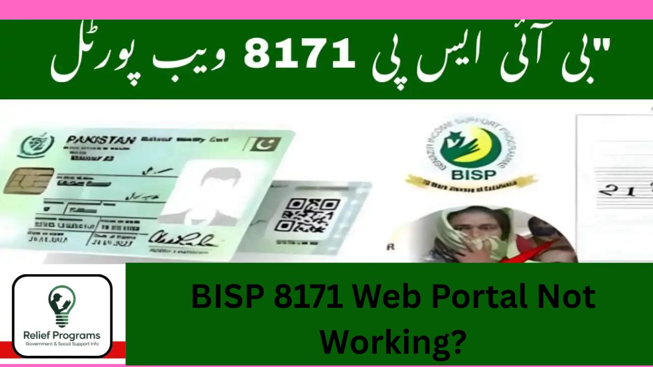 BISP 8171 Web Portal Not Working?
