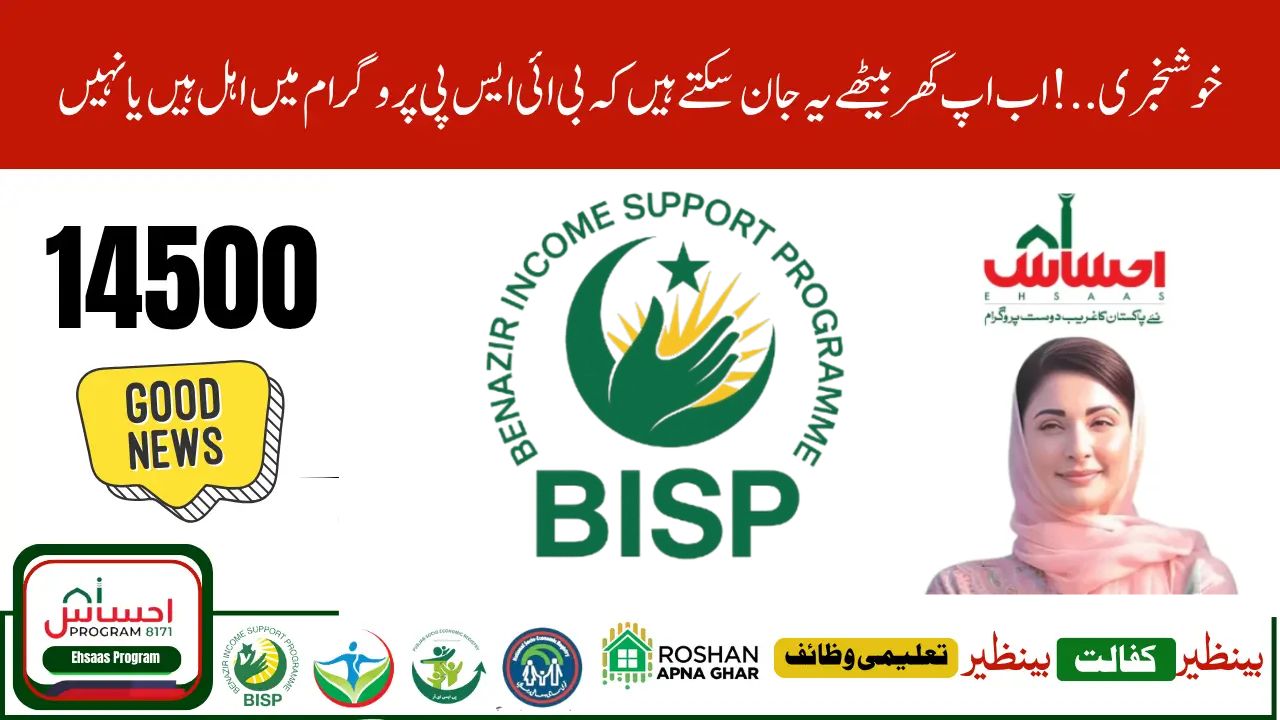 8171 Ehsaas Program 2025 New Registration