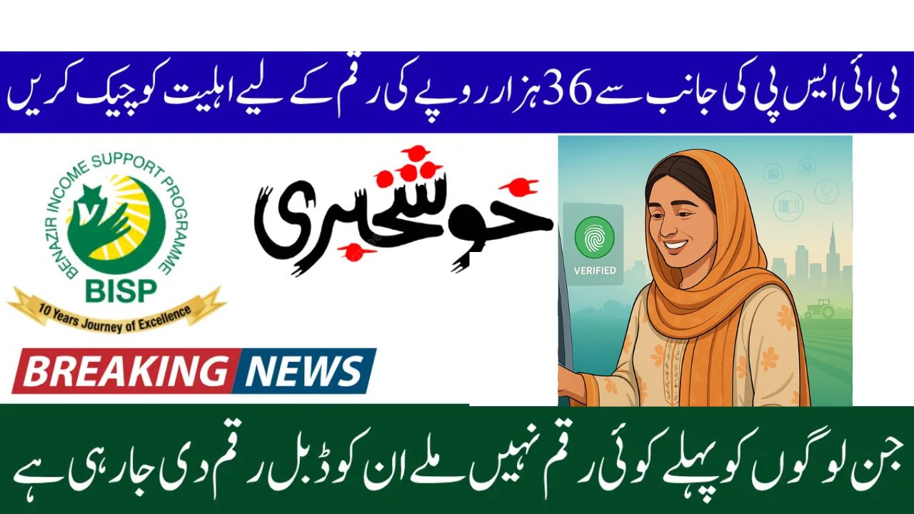 BISP 8171 July 2025 Payment